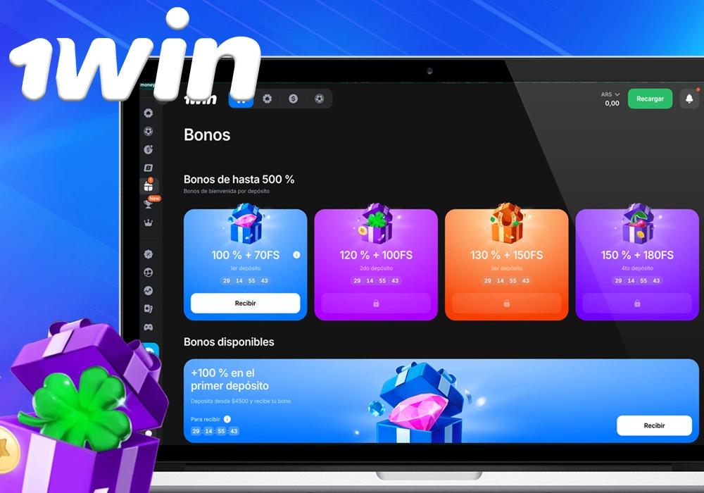 Bonos y Promociones en 1win Argentina